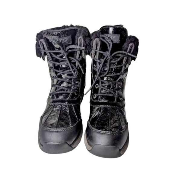 UGG Adirondack III Patent Boot Size 10 - Picture 4 of 10